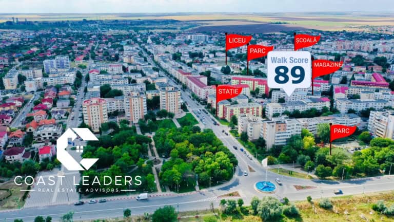 Ce este Walk Score și cum influențează prețul unui apartament